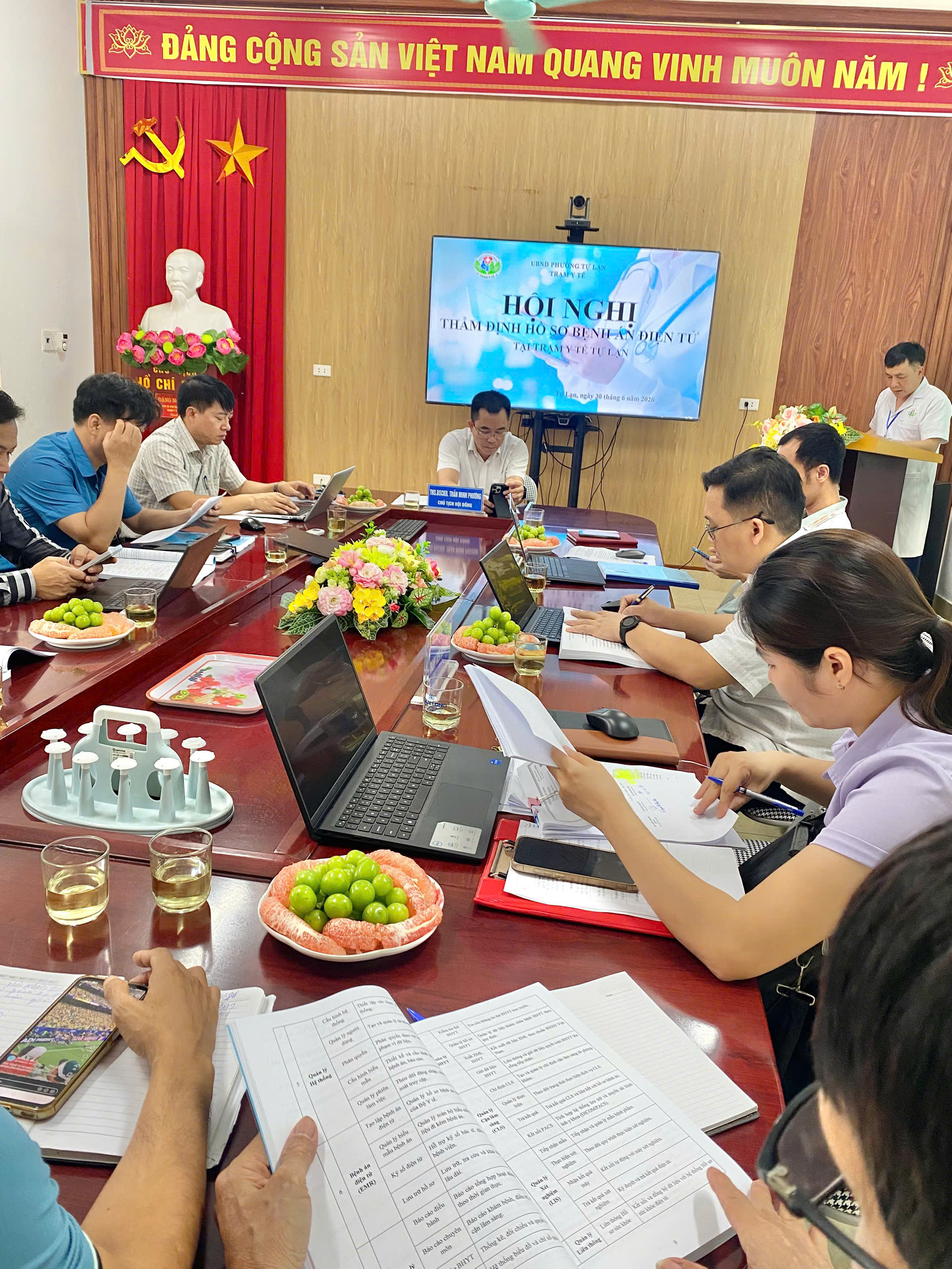 ☘️THẨM ĐỊNH BỆNH ÁN ĐIỆN TỬ TẠI TRẠM Y TẾ PHƯỜNG TỰ LẠN